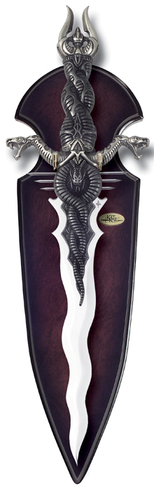 foto KR NASEK- SERPENT DAGGER WITH PLAQUE